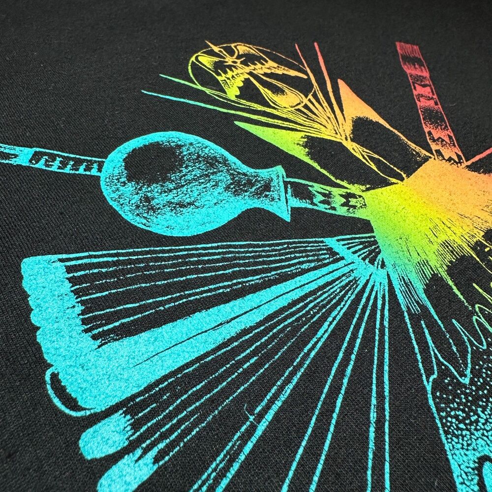 VTG Hanes 50/50 Single Stitch XL Navajo Dineh Thom Wheeler 1992 Graphic Art Tee - Picture 5 of 14